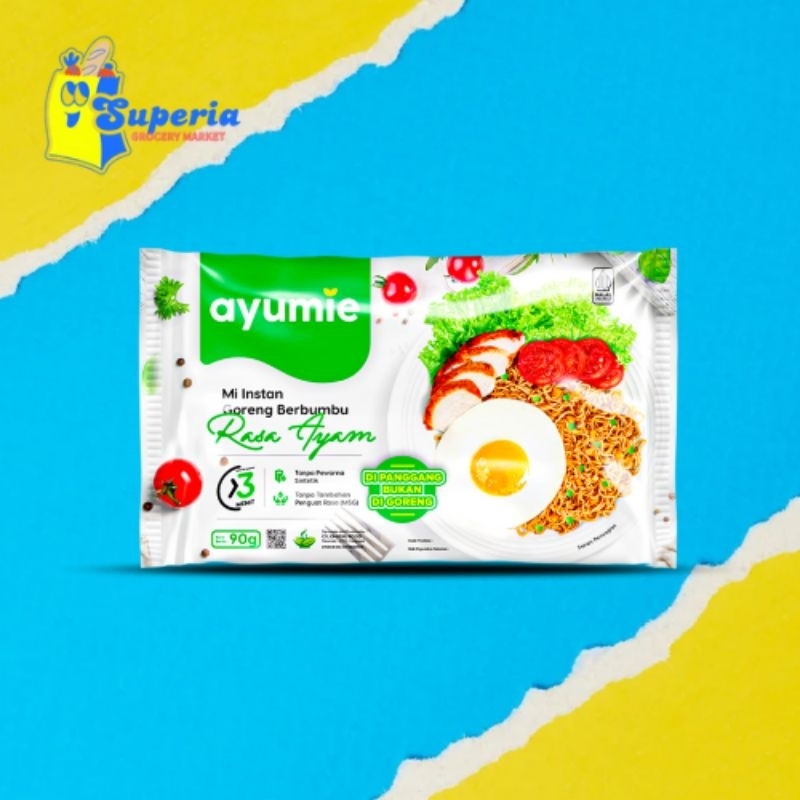 

AYUMIE MIE SEHAT RASA GORENG AYAM 90gr