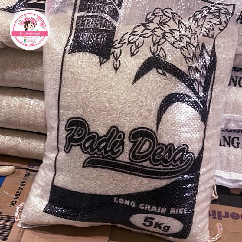 

padi desa beras putih pulen | best quality rice | beras putih premium | beras enak