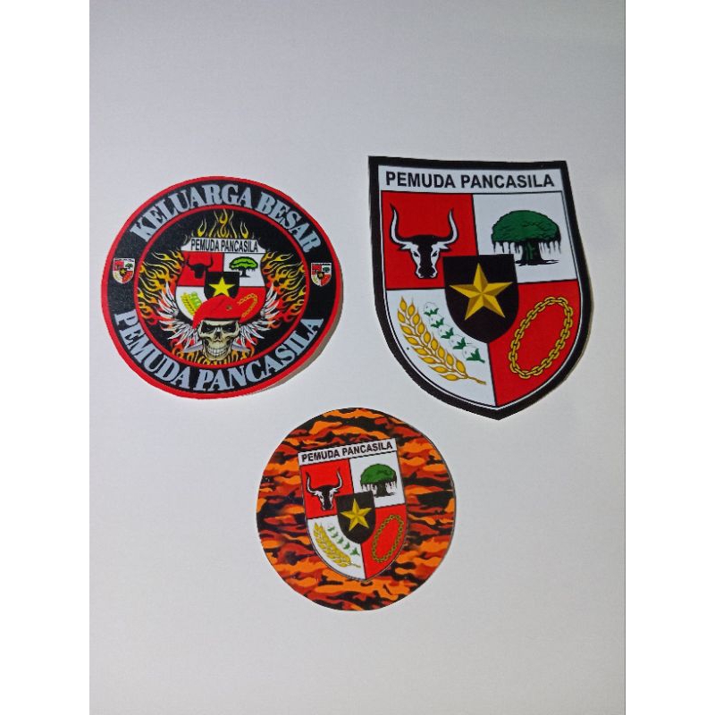 

(1 Paket 3Pcs)Stiker Pemuda Pancasila/Stiker Ormas Pemuda Pancasila/Stiker PP Ormas/Stiker Ormas Pemuda Pancasila PP