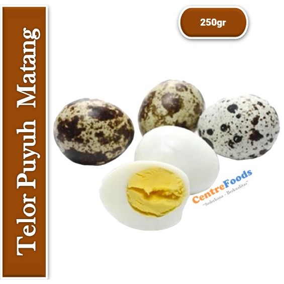 

Telor Puyuh - Matang Fresh | 250gr [ Harga Per BKS ]