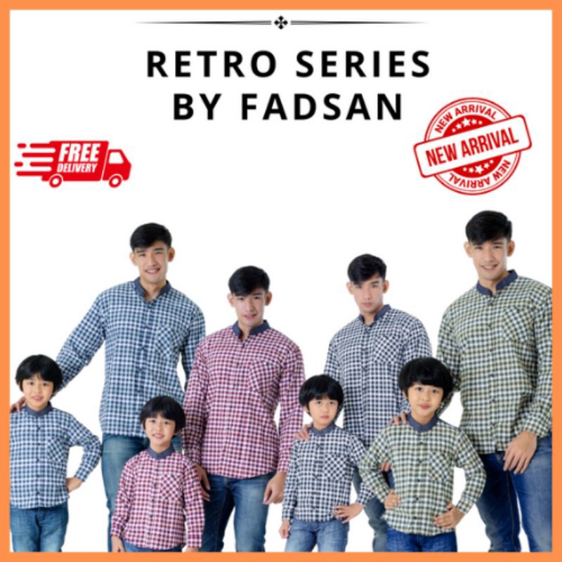 RETRO SERIES BY FADSAN KOKO TANGAN PANJANG KOKO COUPLE