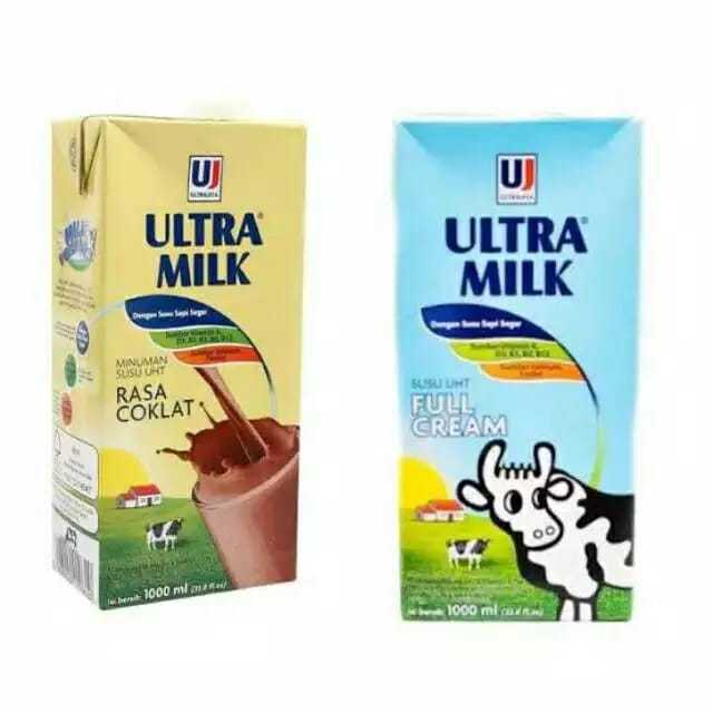 

SUSU ULTRA UHT 1000ml coklat & plain