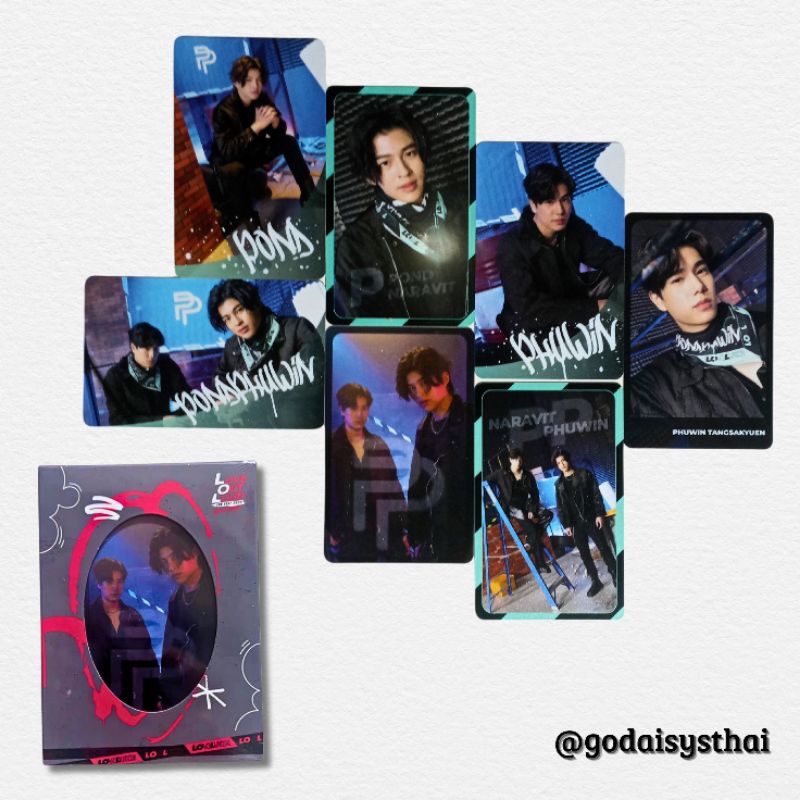PHOTOCARD PONDPHUWIN LOL 2023 SERIES OFFICIAL || COLLECTION PHOTOCARD GMMTV || SHARING MERCHANDISE P