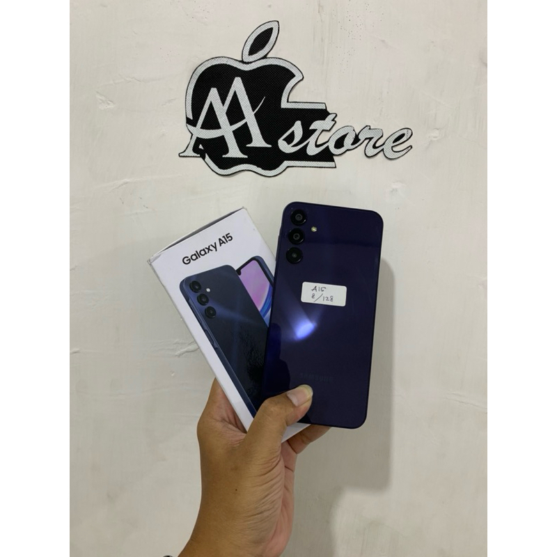 samsung A15 4G 8/128 gb bekas
