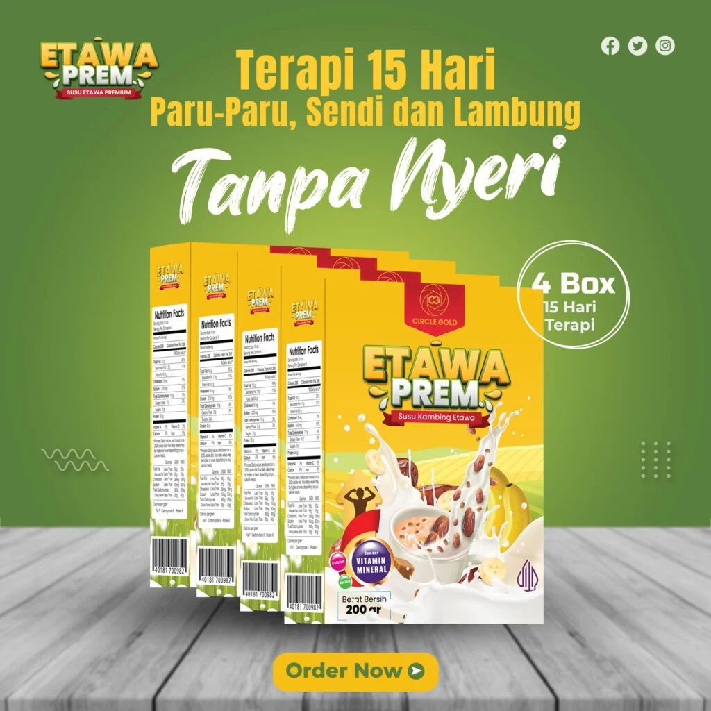 

BELI 4 BOX ETAWAPREM UNTUK TERAPI 15 HARI PARU SENDI & LAMBUNG TANPA RASA NYERI