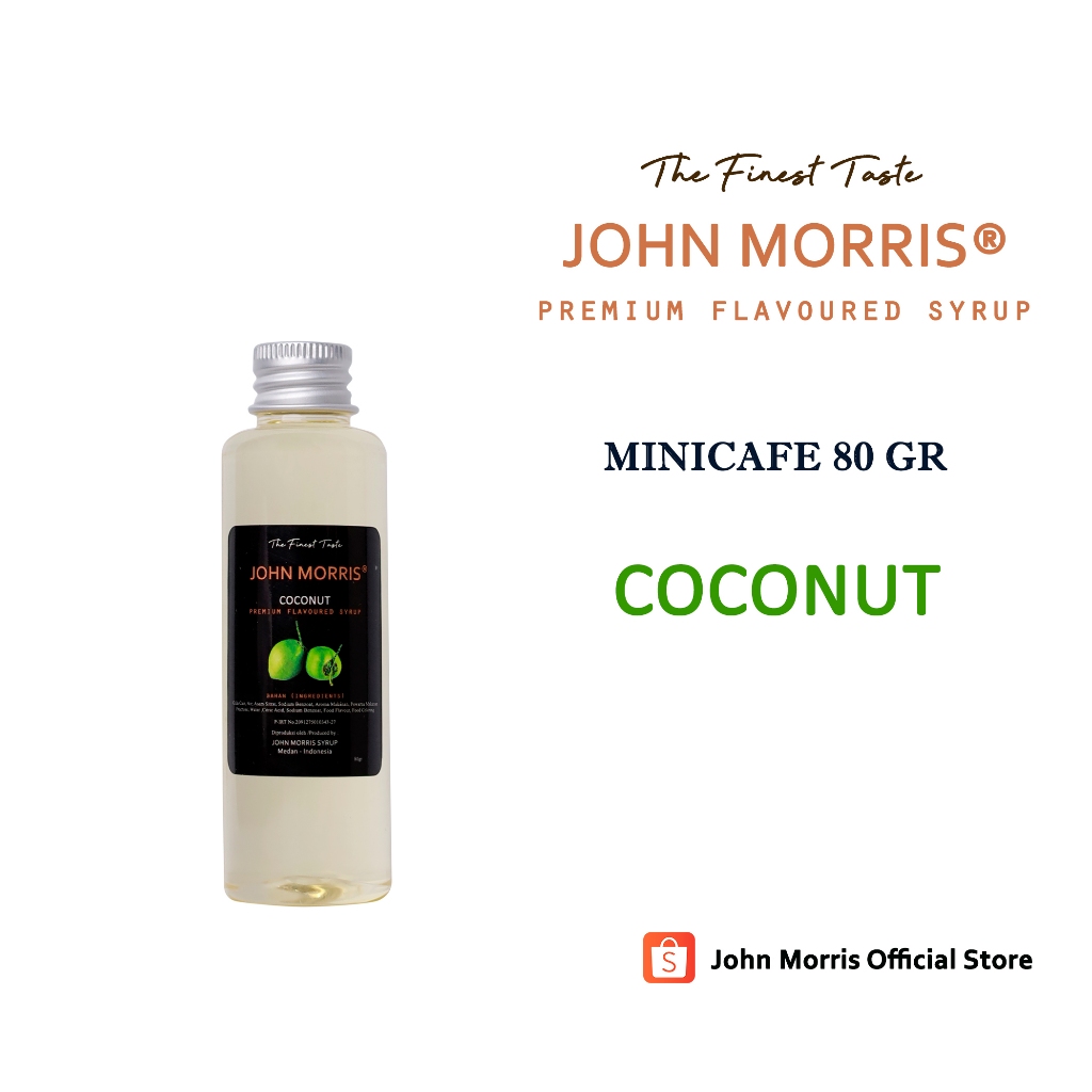 

JOHN MORRIS Minicafe Coconut Syrup 80 gr