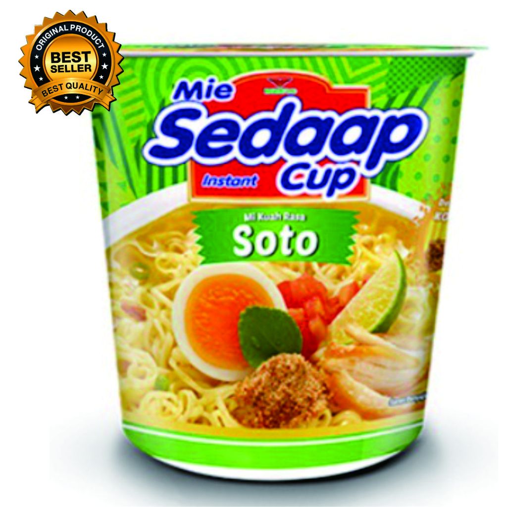 

MIE SEDAP SEDAAP CUP SOTO / Sedaap Mie Cup Soto 81gr