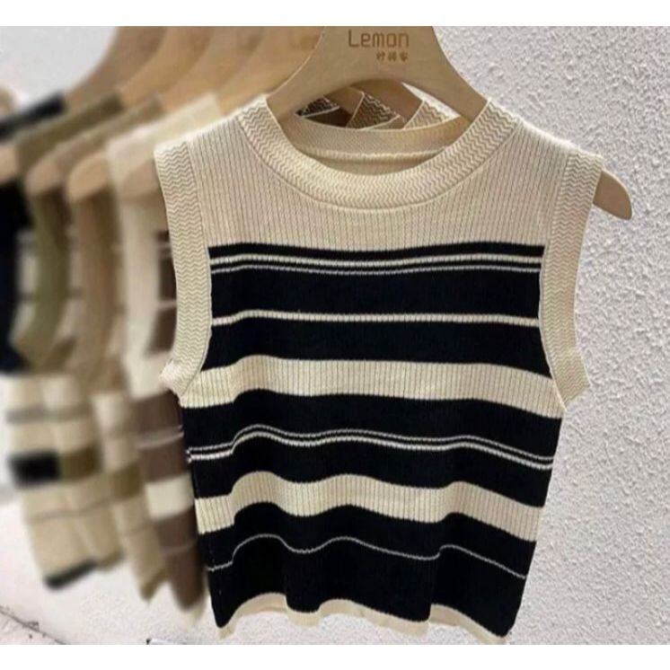 TANKTOP 4332 ATASAN RAJUT INNER WANITA KOREA PREMIUM IMPORT