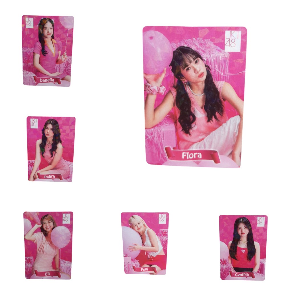 PHOTOCARD HOLOGRAM JKT48 / PHOTO CARD JKT48 isi 12 pcs / FOTO JKT48 / JKT48 VIRAL