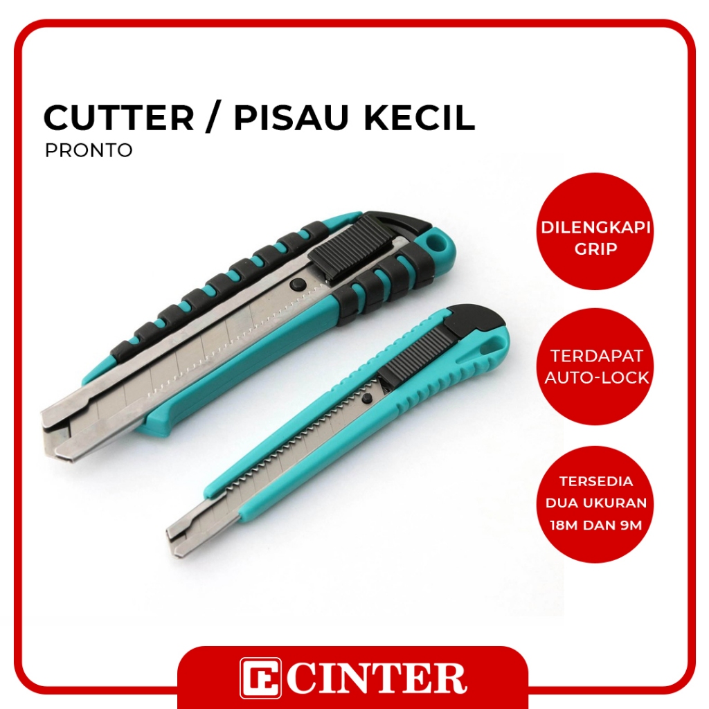 

PRONTO - CUTTER / PISAU KECIL / PISAU CUTTER TAJAM