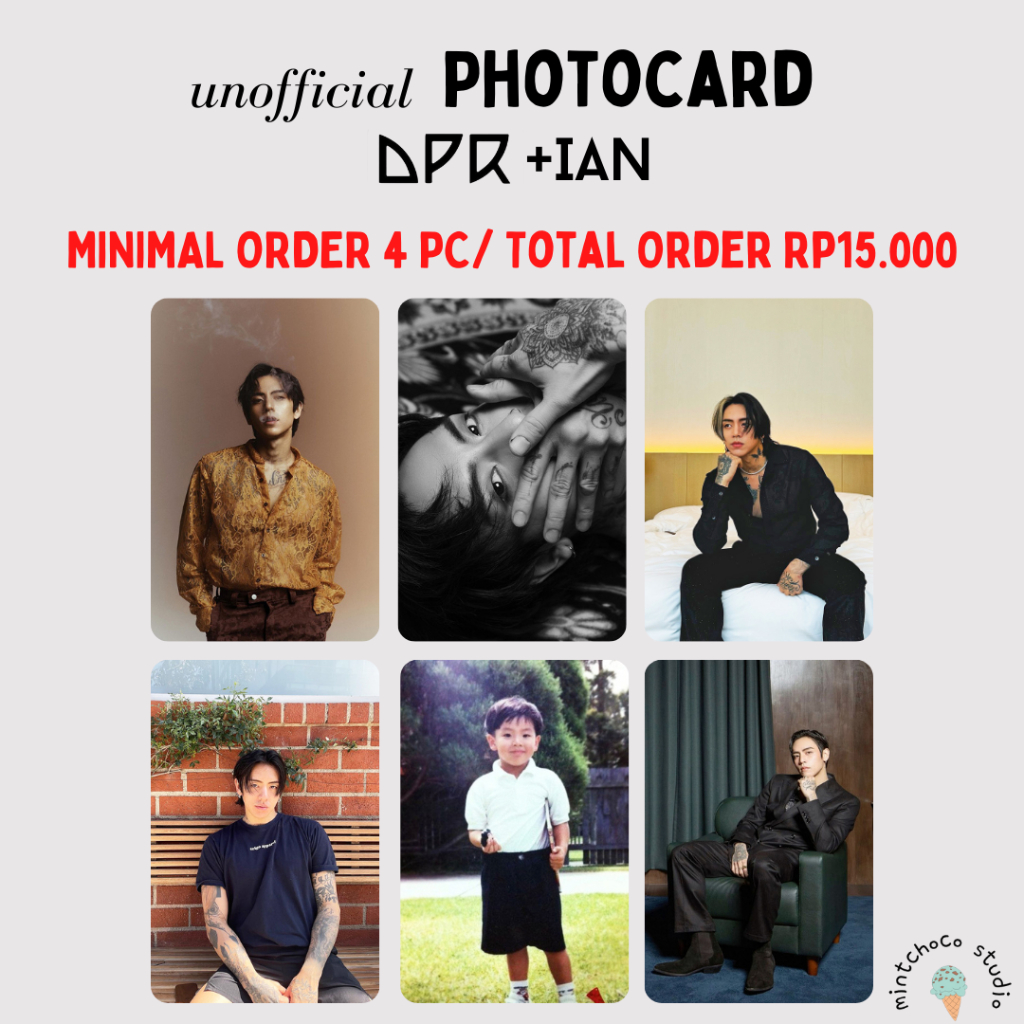 [Unofficial] Photocard Premium DPR IAN - Christian Yu