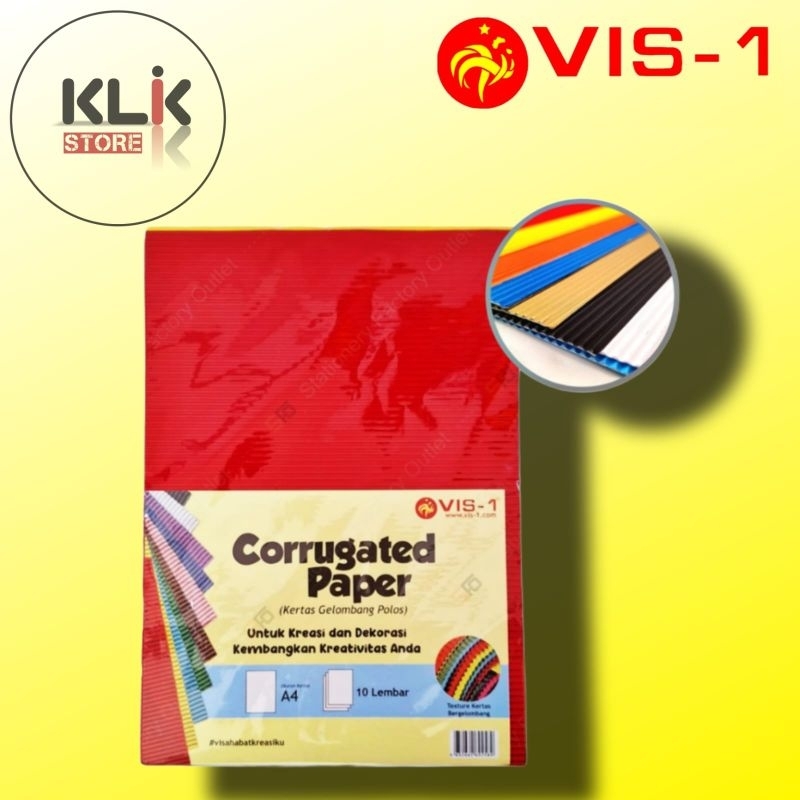 

Corrugated Paper Vis-1 / Kertas Bergelombang