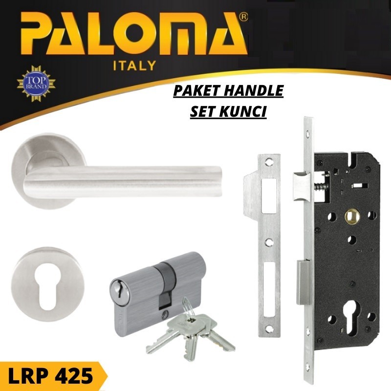 Handle Pintu Set PALOMA LRP 425 Gagang Pintu Set Kunci