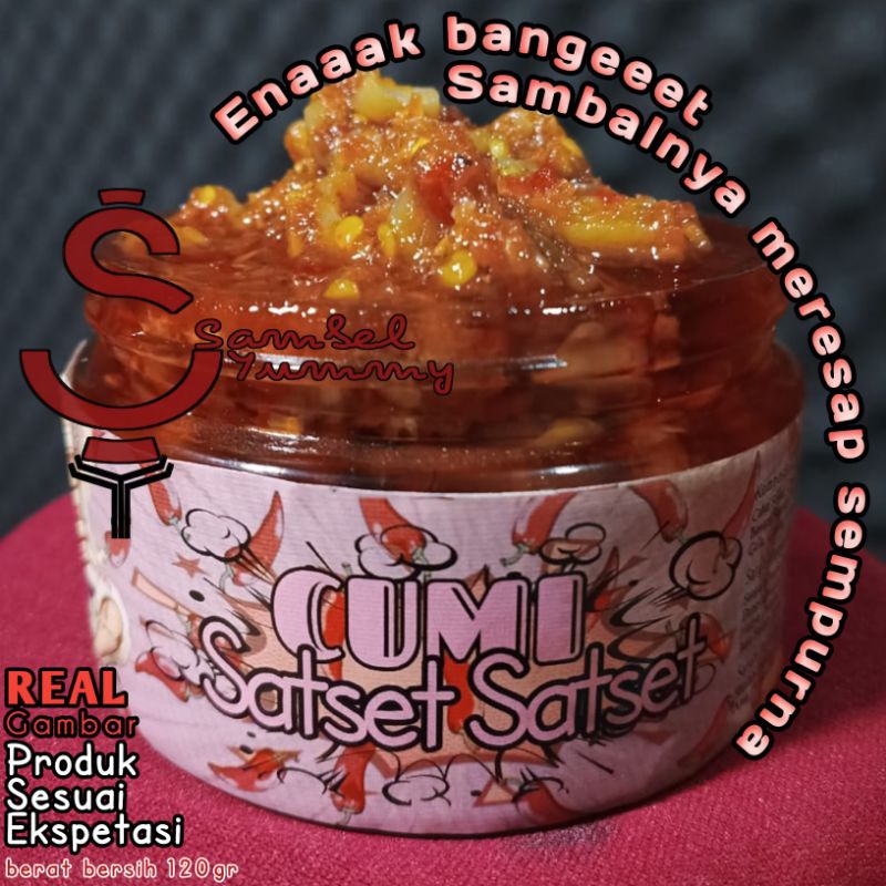 

Sambel Yummy - Sambal Cumi ✓ Sambal Ayam Suwir ✓ Sambal Daging Sapi ✓