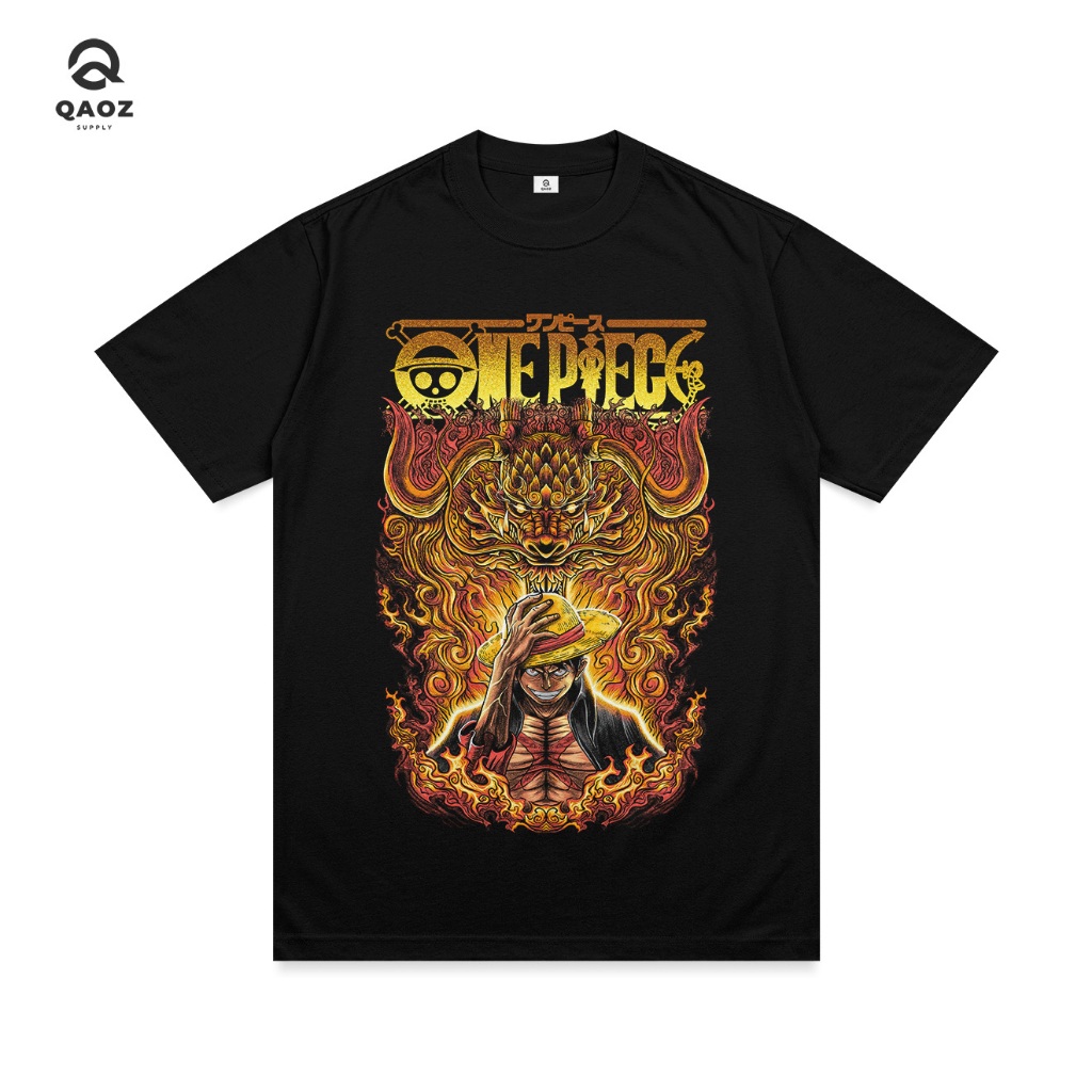 QAOZSUPPLY Anime One Piece 9 - Baju Kaos Distro Sablon Unisex