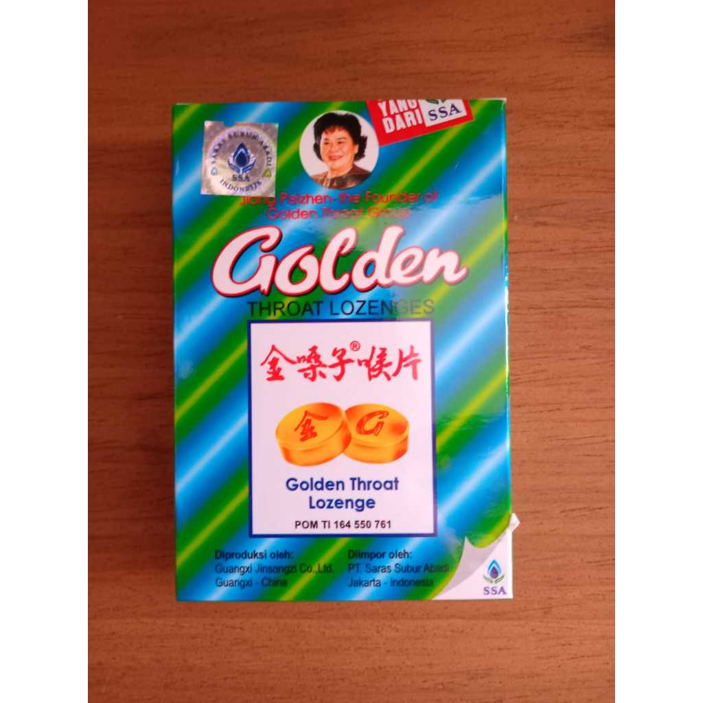 

Golden Throat Lozenges