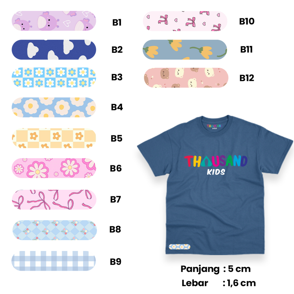 

Label Sticker Karakter Nama Custom | Fleksibel Aksesoris