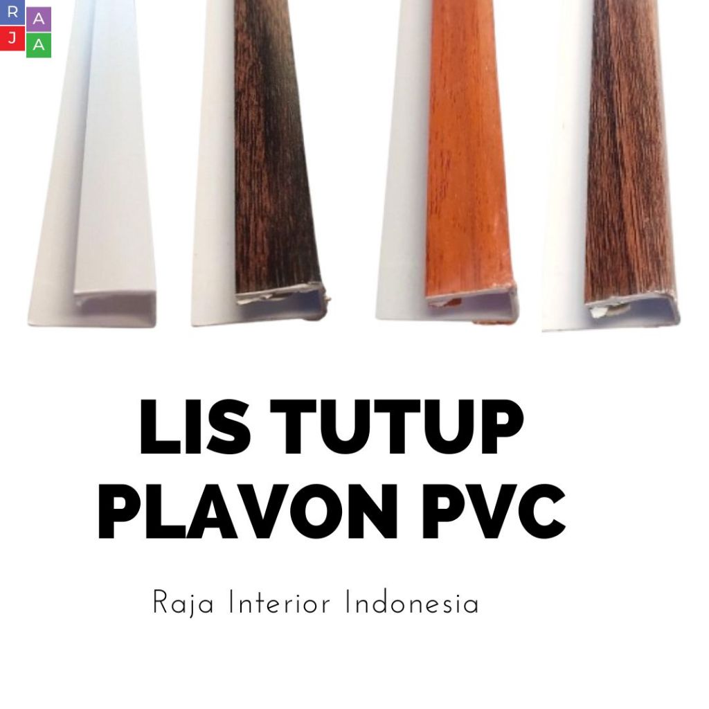 Lis Tutup Lis Tepi Plafon PVC Minimalis Aneka Motif Harga Per Batang