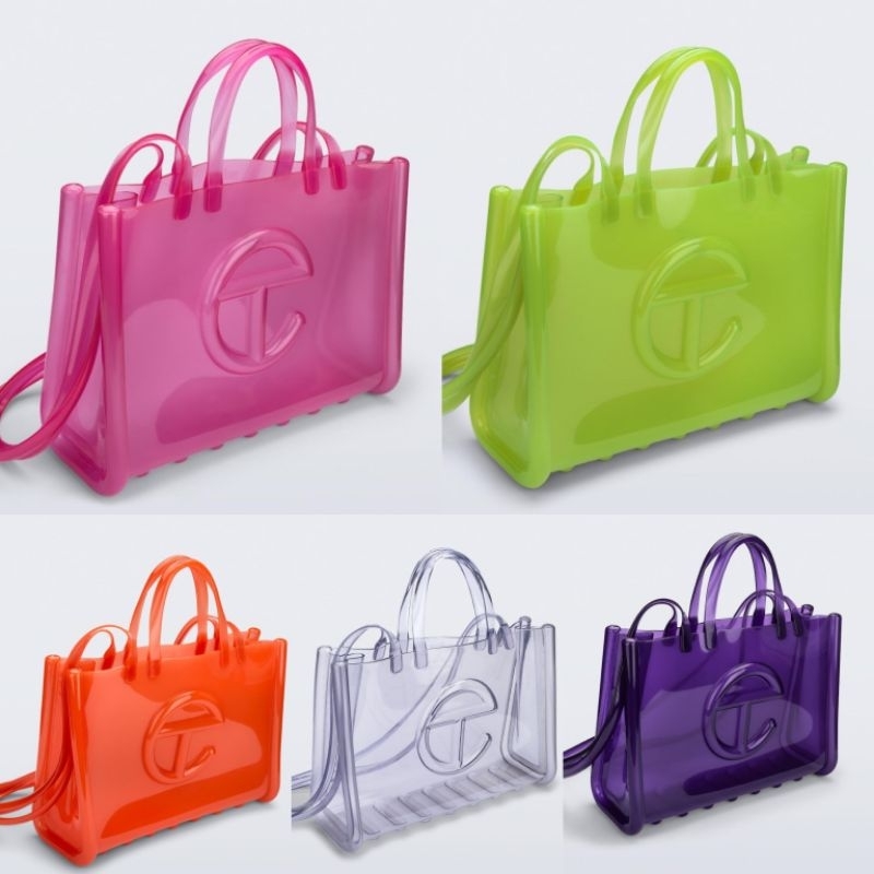 MELISSA X TELFAR LARGE JELLY SHOPPER II