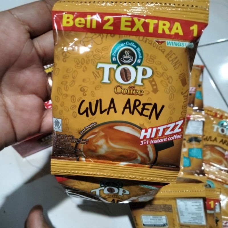 

Top Coffee Kopi Gula Aren 5 sachet @22Gram