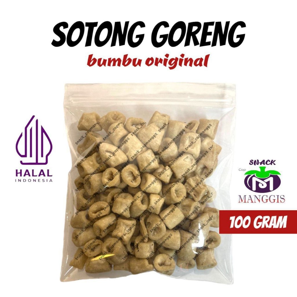 

Sotong Goreng Original Pouch 100 Gram / Manggisraya