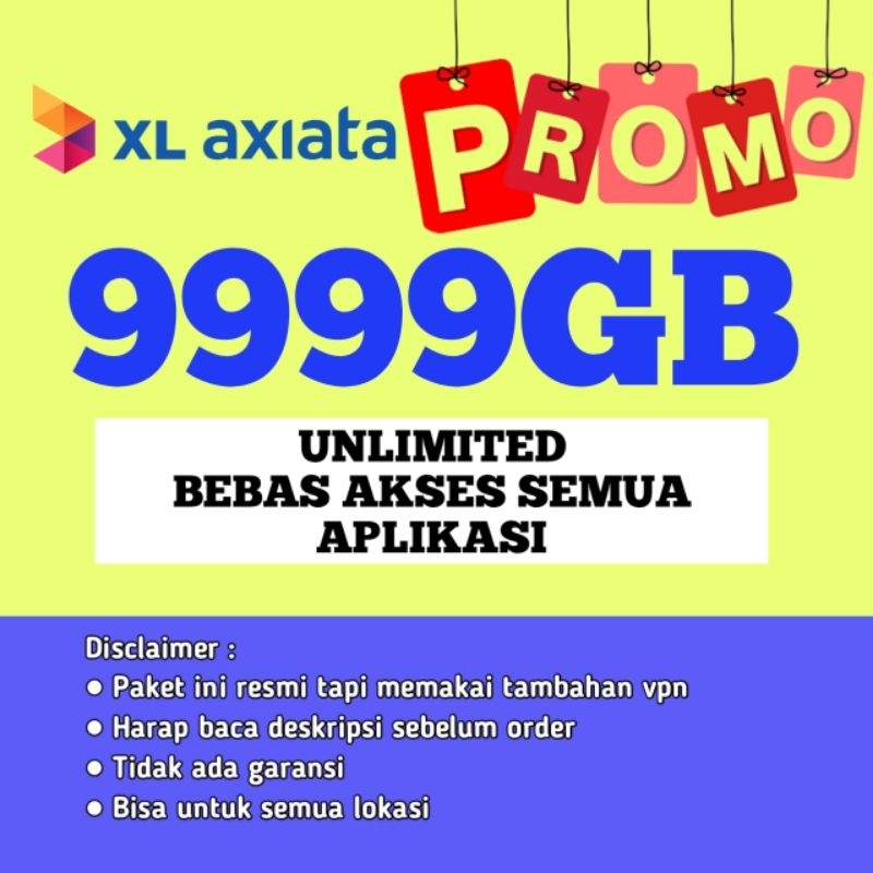 PAKET DATA VPN XL UNLIMITED MURAH
