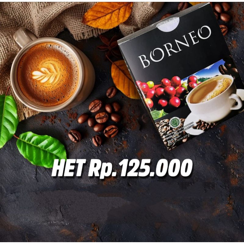 

Kopi Borneo Coffee isi 5 sachet
