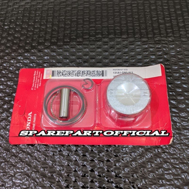 1Set Piston/Seher Komplit Honda Motor Grand/Astrea/Supra X Lama/Win 100 (GN5-OS STD)