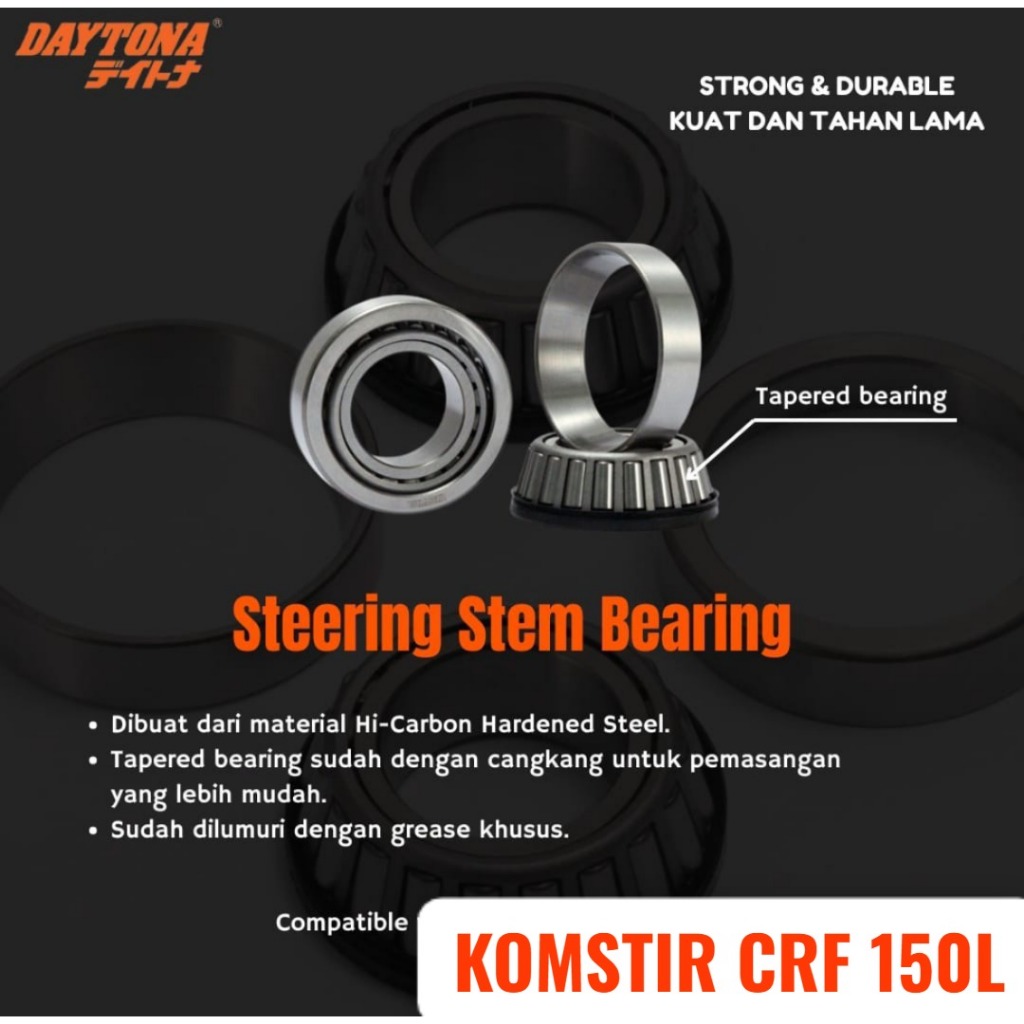 MANGKOK STANG CRF 150 DAYTONA KOMSTIR CRF 150L SUPERSTOCK ORIGINAL DAYTONA