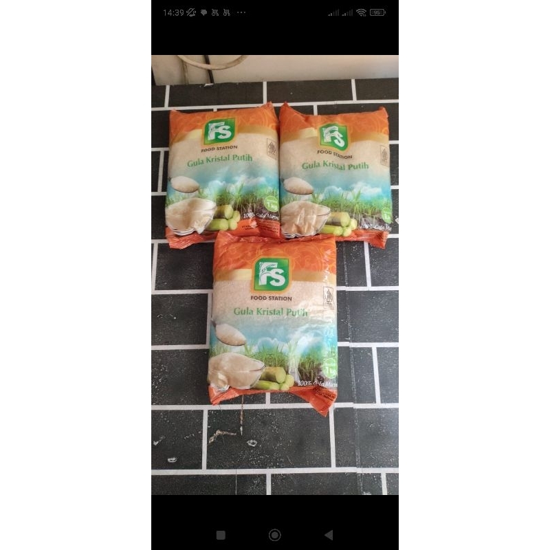 

Gula Pasir Kristal Putih FS 1kg