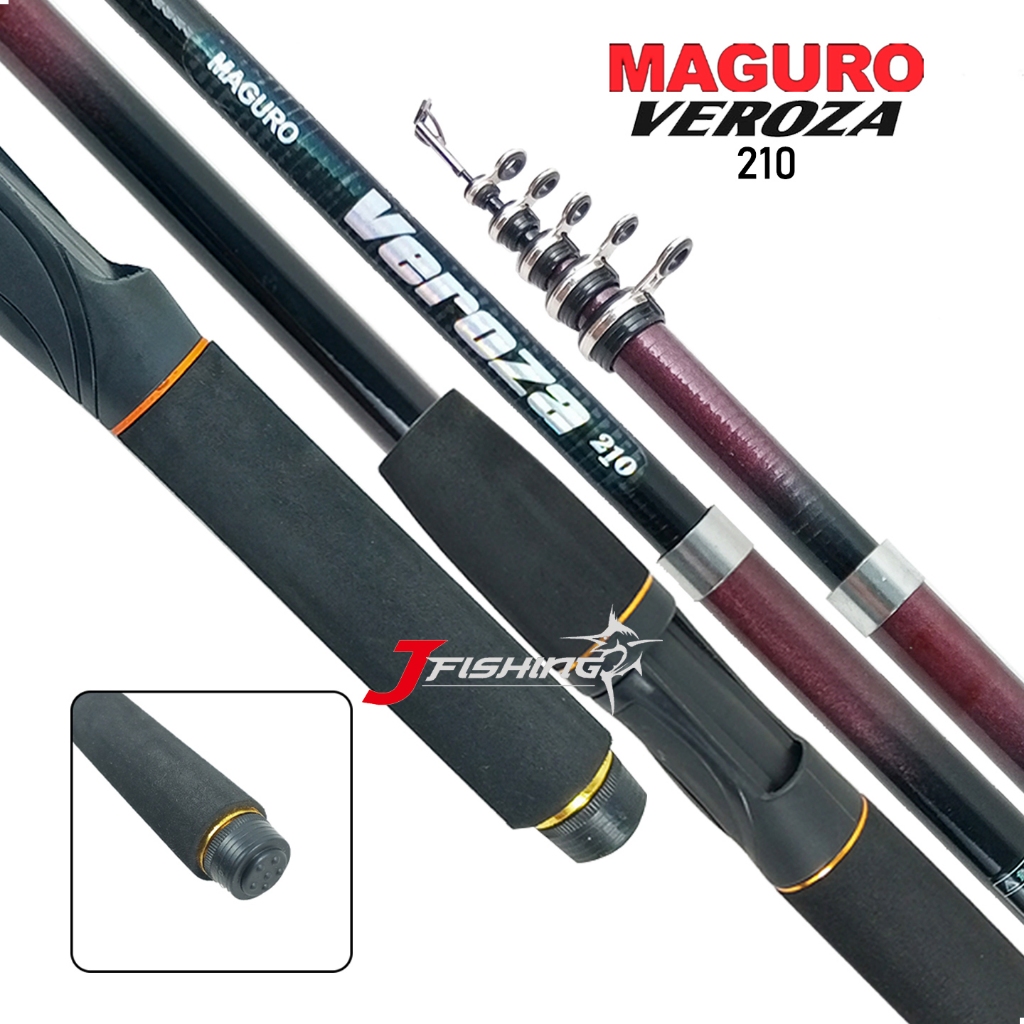 Joran MAGURO VEROZA 150 s/d 270 | Carbon | Udang | Teleskopik