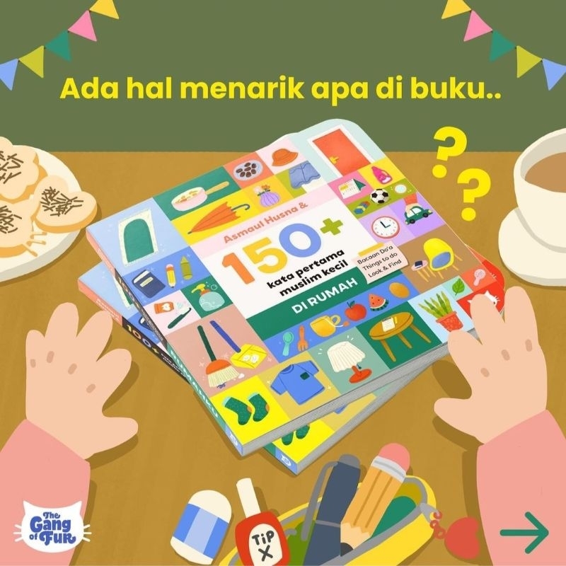 Asmaul Husna & 150+ Kata Pertama Muslim Kecil di Rumah