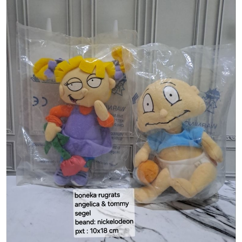 BONEKA RUGRATS MUPPETS NICKELODEON ORI SEGEL ANGELICA TOMMY  PATRICK LUCY CHARLIE KERMIT FOZZIE BEAR