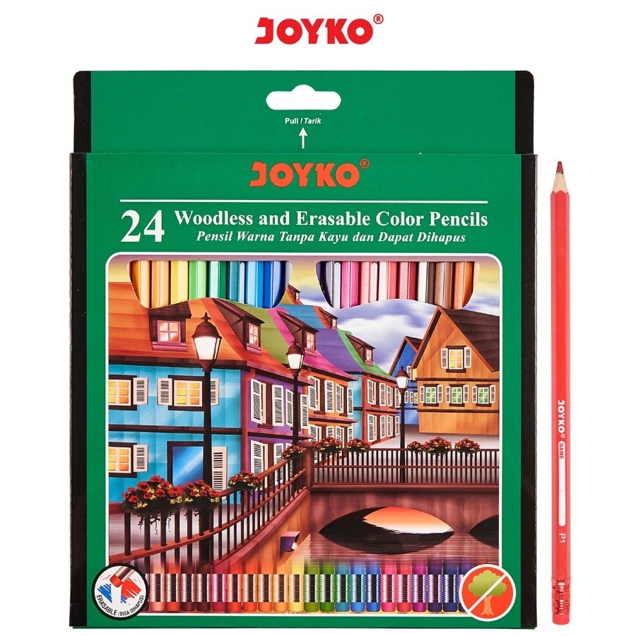 

Pensil Warna Joyko CP-115 24 Warna
