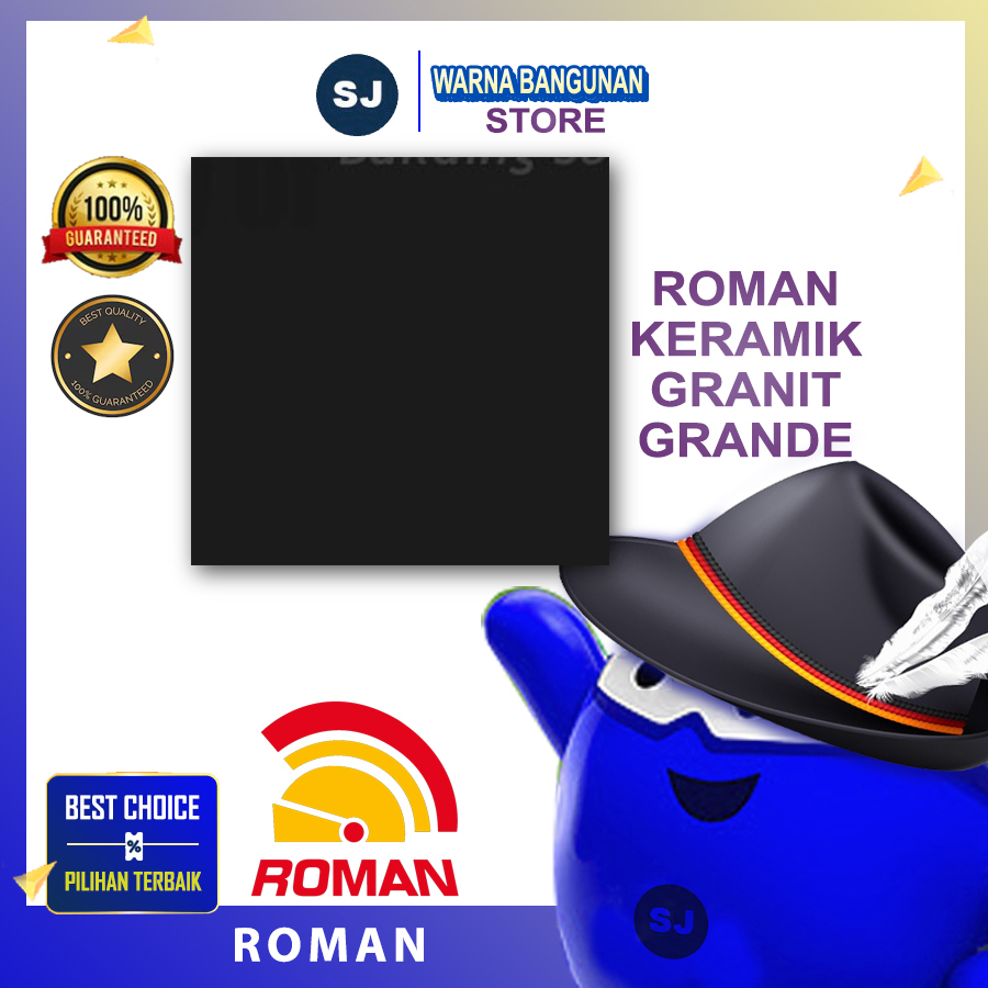 Granit Roman GT602413CR Polaris Nero 60x60