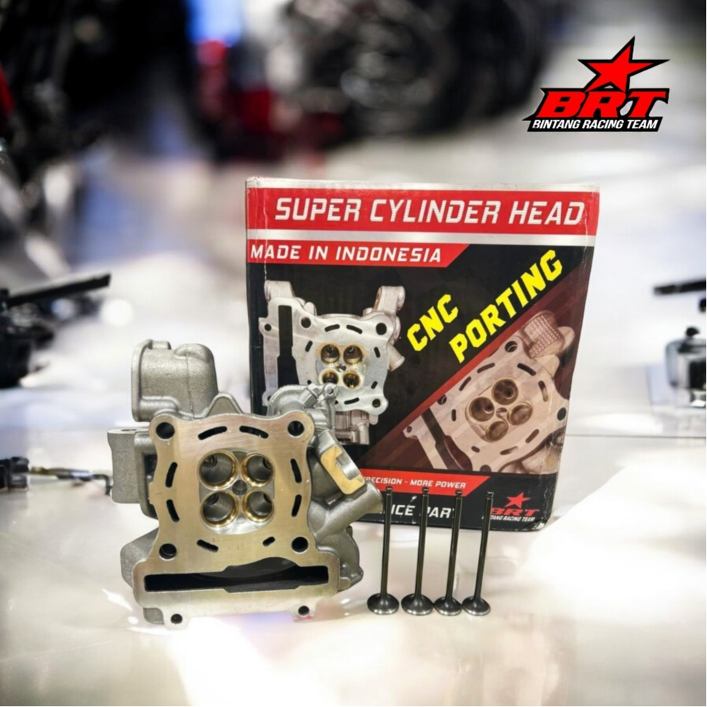 GHIO SUPER HEAD ALBRONZE BRT MX KING JUPITER MX VIXION OLD NVL NVA R15 XABRE MX NEW PORTING CNC