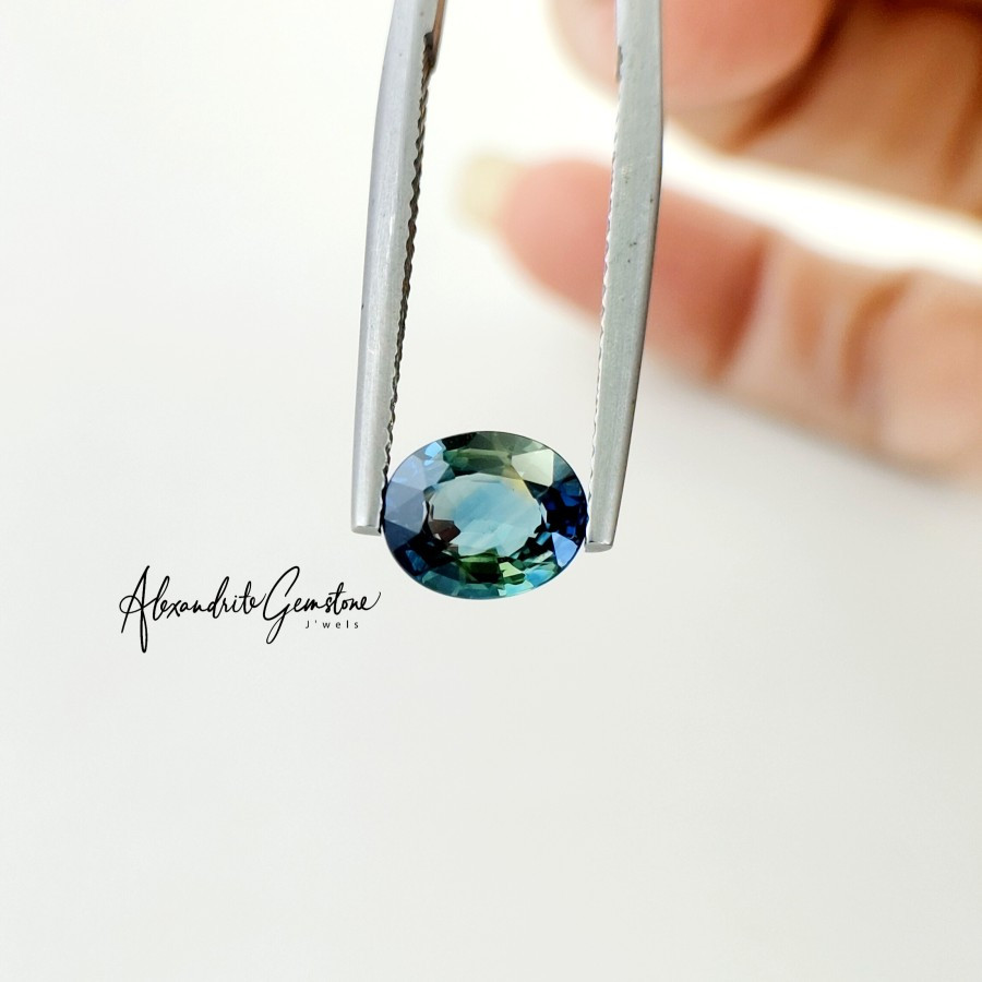 AG Jewelry S0524001 Bicolor Sapphire 1.32crt Srilanka