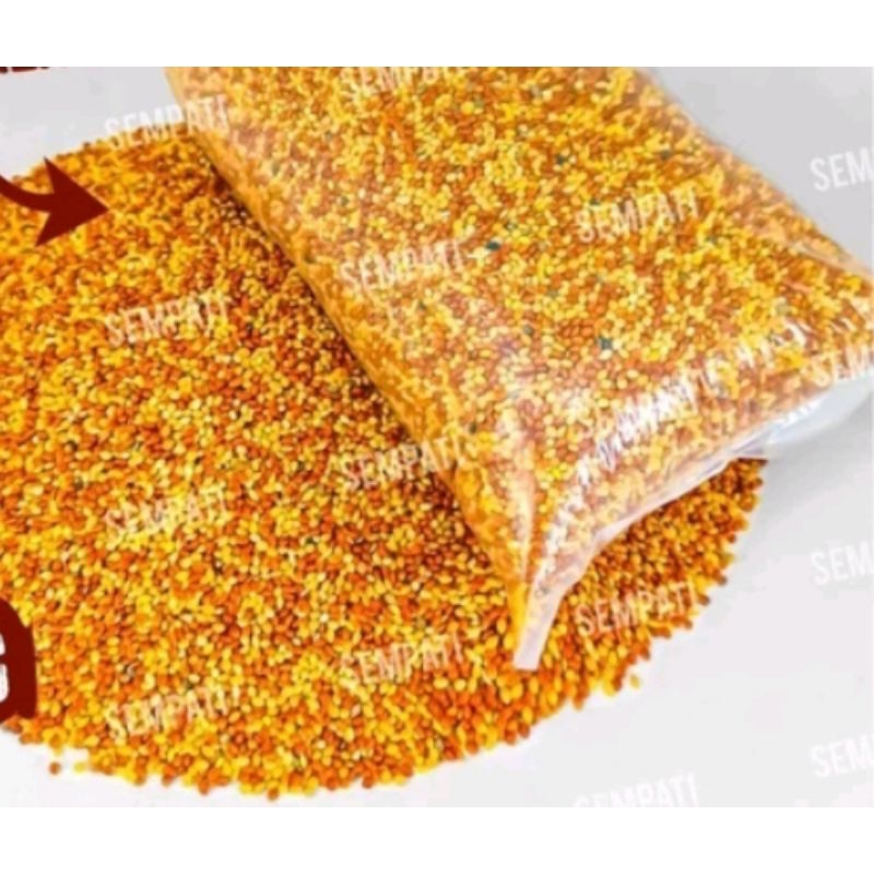 Milet merah milet putih campur mix biji pakan burung
