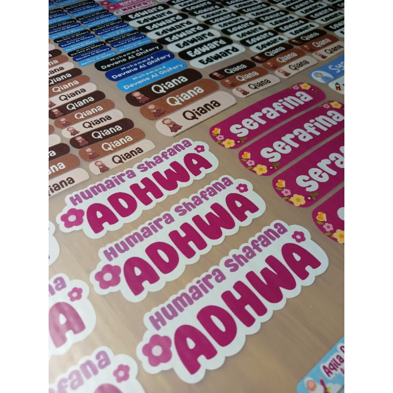 

stiker kain untuk di baju tas dll
