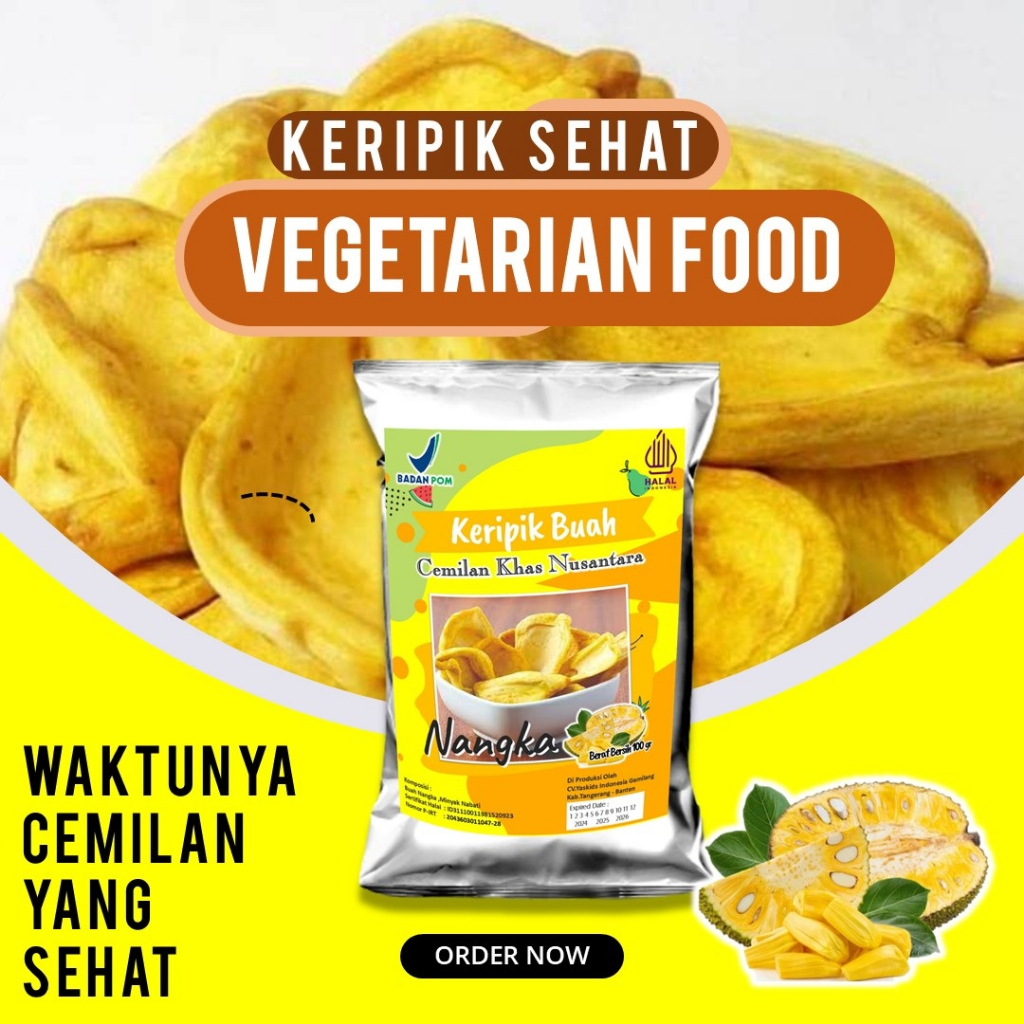 

Keripik Nangka berat 100gr