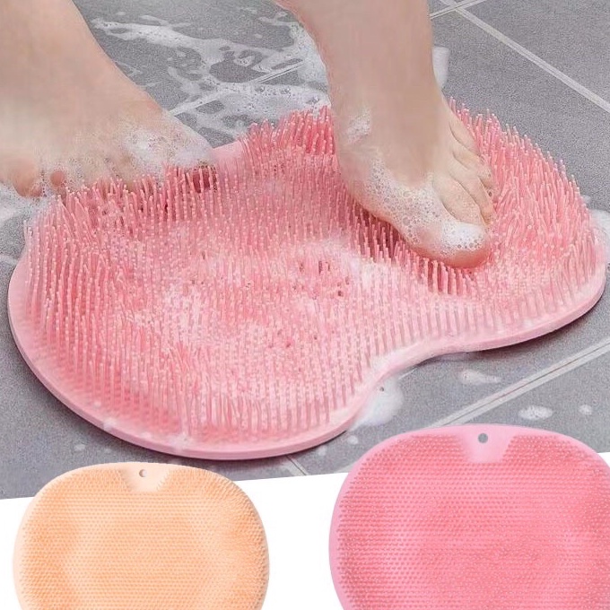 Hot Sikat Pijat Kaki Bahan Silikon Anti slip Untuk Kamar Mandi