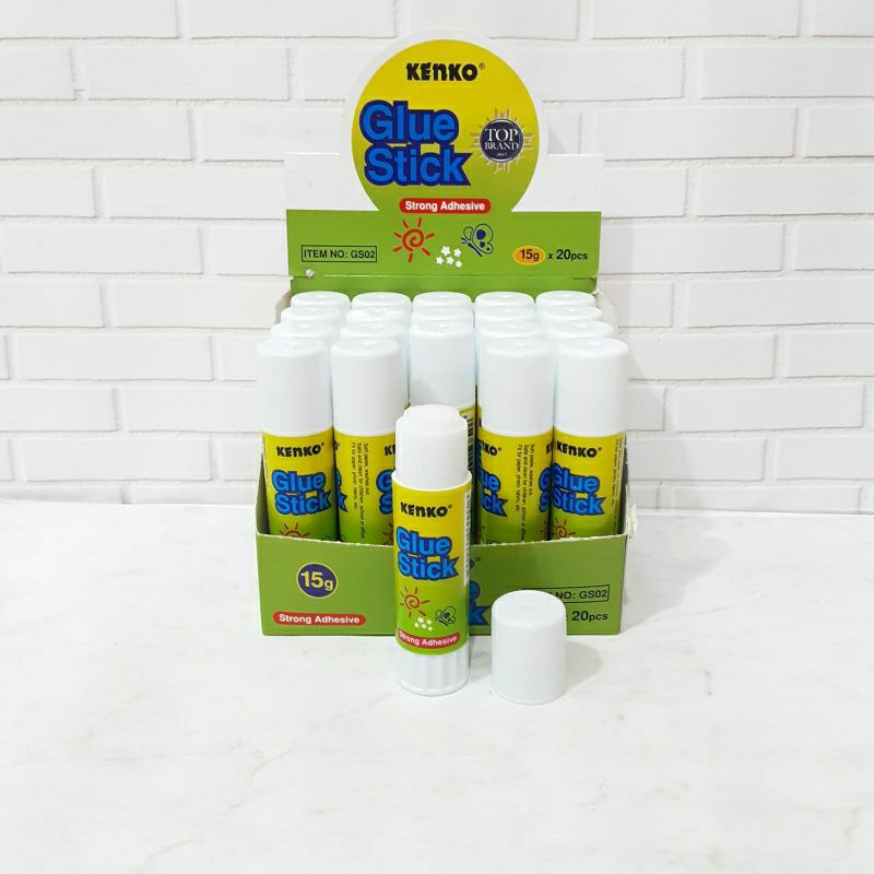 

LEM KERTAS Glue Stick Kenko 15 Gram GS03 Besar