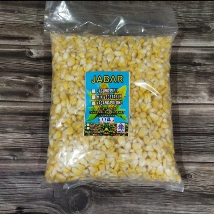 

Jagung Jabar Pipil Manis Frozen 1kg