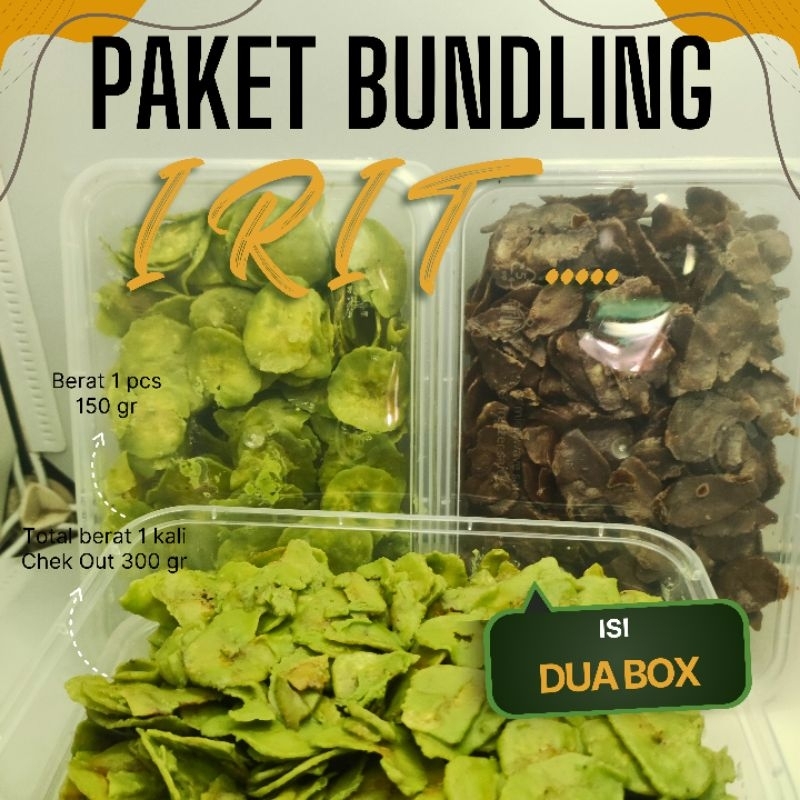 

Keripik Pisang Coklat Macha Paket Bundlingisi 2 pcs