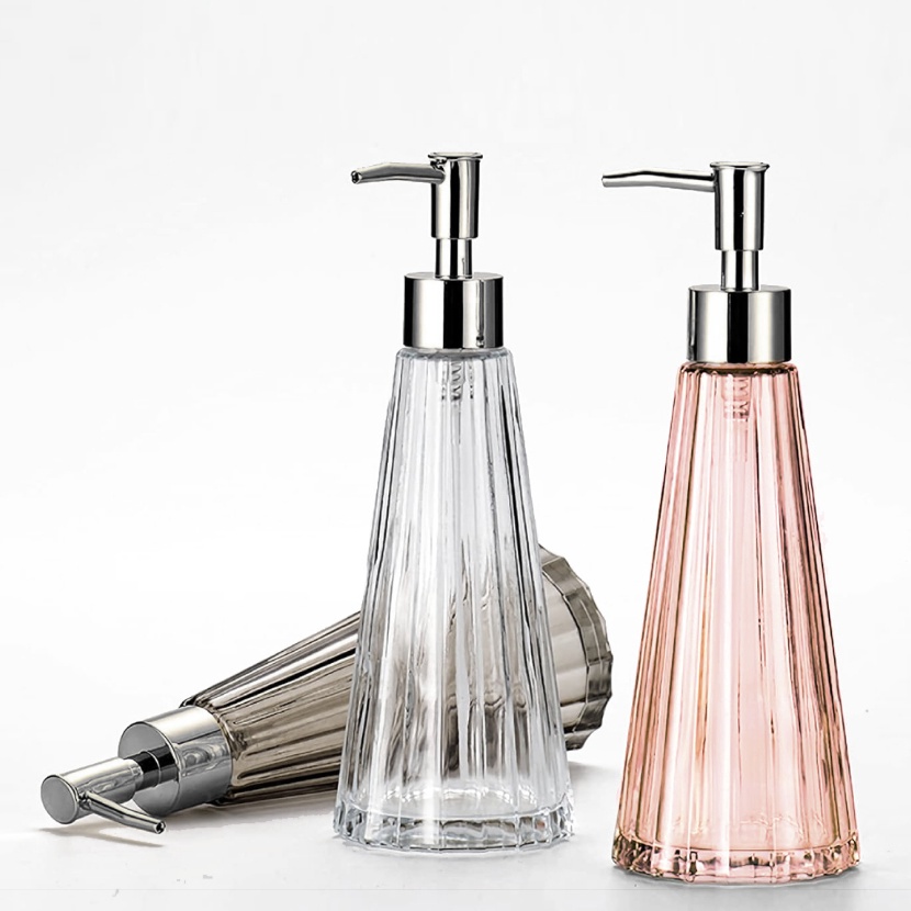 murah Ticarts Glassware SoapLotion Dispenser 3ml  Dispenser Lotion Krim Sabun ShampooKaca Pesta Este