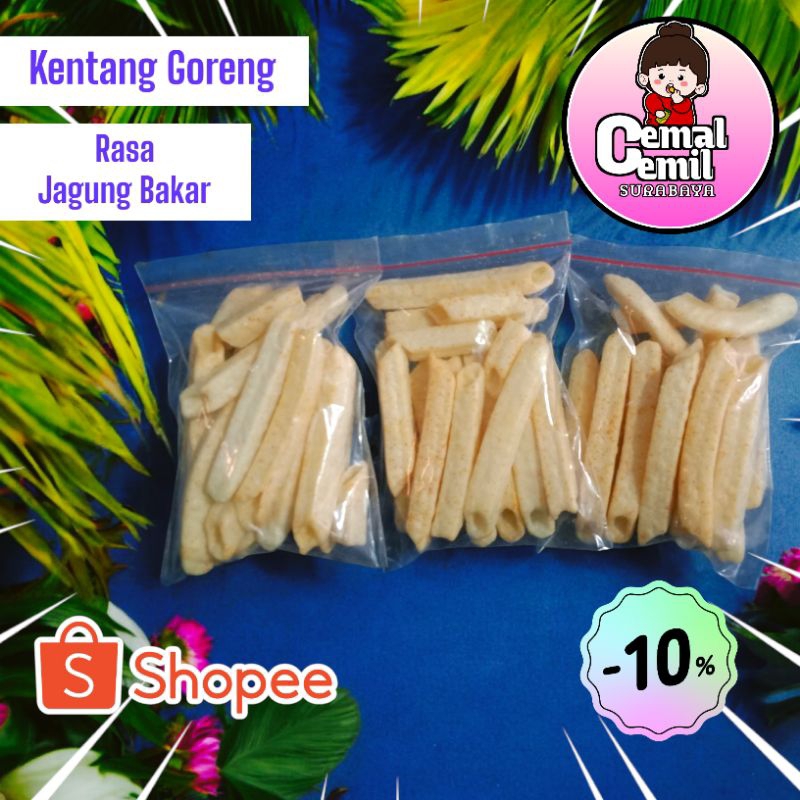 

Cemilan Kentang Goreng Rasa Jagung Bakar