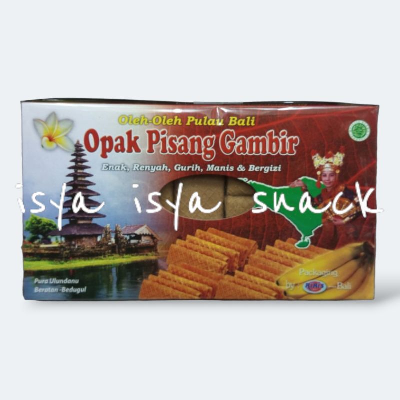 

Cicipindo Opak Pisang Gambir Oleh Oleh Khas Bali
