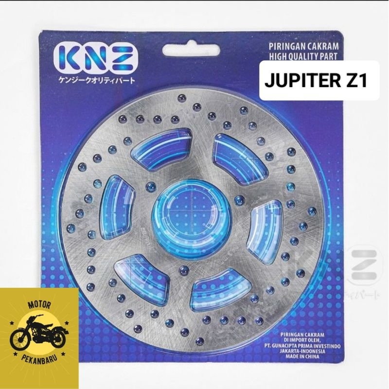 PIRINGAN DISC CAKRAM REM DEPAN JUPITER Z1 3 LUBANG BAUT VEGA FORCE KNZ
