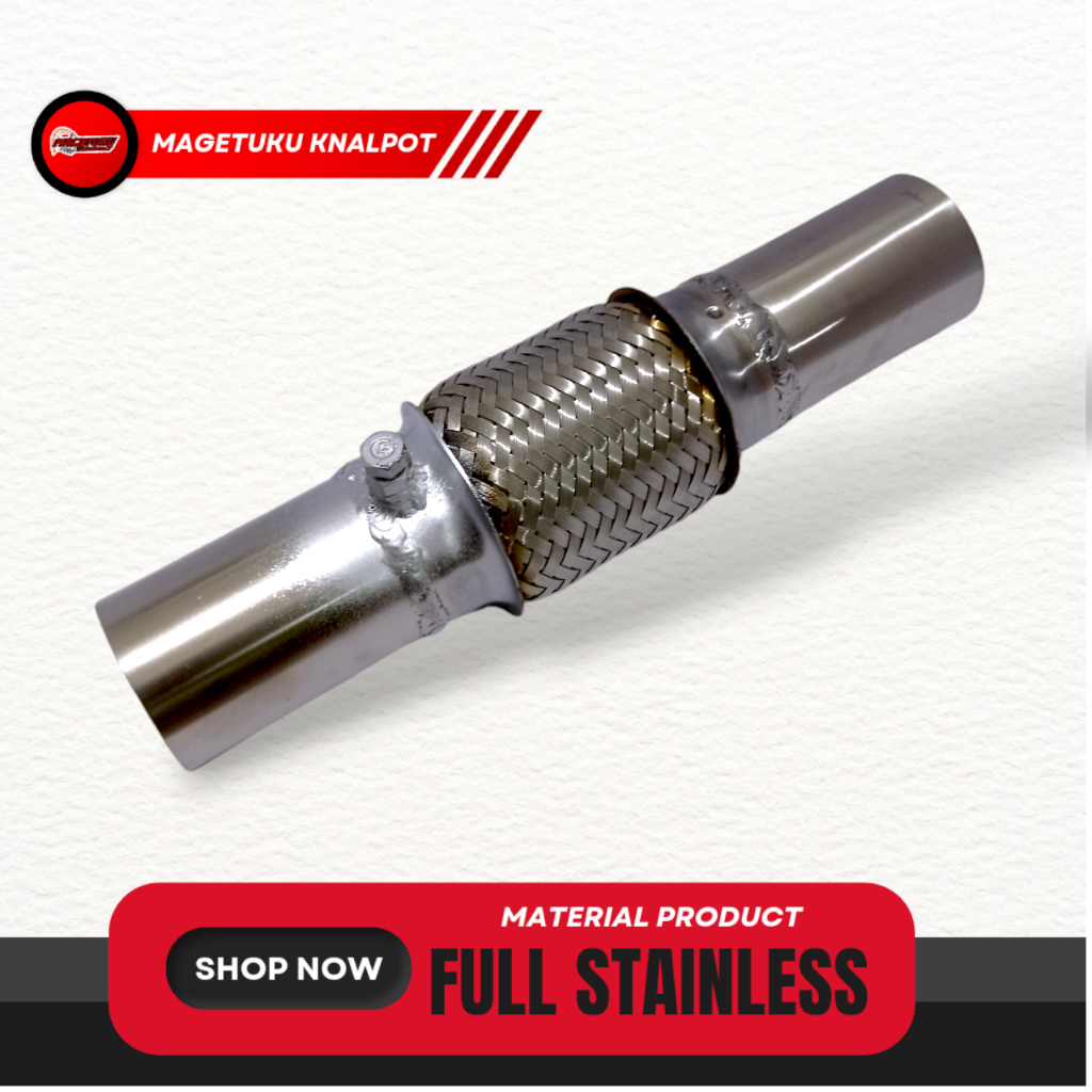 FLEXIBEL KNALPOT UNIVERSAL TRUK MOBIL SOLAR L300 PANTHER TRAGA RAGASA UMPLUNG CANTER FLEKSIBEL NGIR