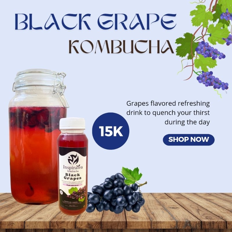 

Kombucha Black Grape